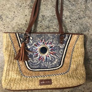 Sakroots Roma woven summer bag!! NWOT!!